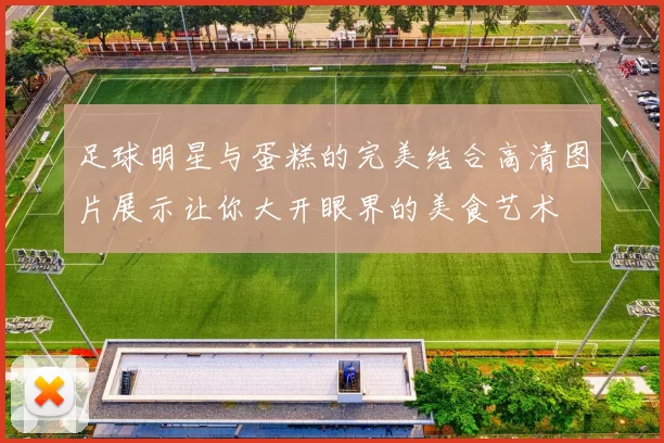 足球明星与蛋糕的完美结合高清图片展示让你大开眼界的美食艺术