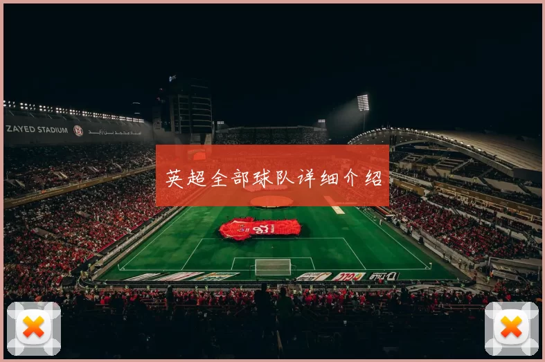 英超全部球队详细介绍